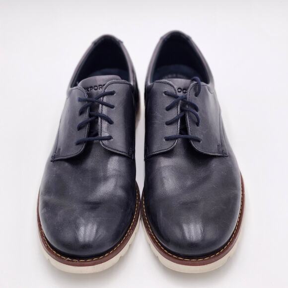 Rockport Truetech Lightweight Mens Business Casual Navy Shoes Size 10M S0039 main image 5